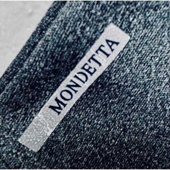 Mondetta Activewear Jacket with Hood Size Large Hobo Sleeve Full Zip Gray Yoga - Picture 5 of 10